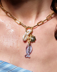 Mignonne Gavigan Alexi Charm Necklace on model