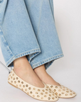 Berenice Aballerina Stud Flats side view
