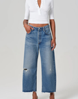 Citizens of Humanity Ayla Raw Hem Crop Jean front