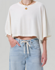 Citizens of Humanity Crop Cape Tee front