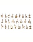 Adina Reyter Groovy Diamond Initial Mini Bead J with other mini-initials