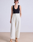 Apiece Apart Bari Crop Trouser front view