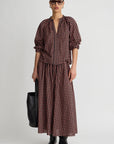 Hanne Tie Maxi Skirt front