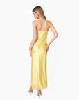Alexandria Strapless Dress back