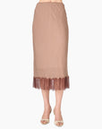 Sharon Skirt front view on model