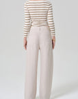 Brynn Drawstring Linen Trouser back