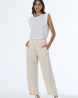 Barrlet Barrel Linen Pant front view