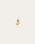 Groovy Initial Mini Bead - Letter J side