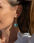 Thatch Gemma Amazonite Earring on model