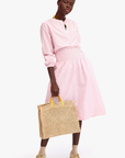 Clare V Summer Simple Tote Raffia full body