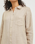 Rails Val Shirtdress close up
