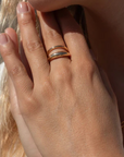 Thatch Cielo Ring on hand