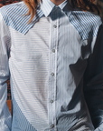 Cissa the Raw Edge Western Shirt close up