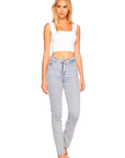Susana Monaco Wide Strap Crop Top front view