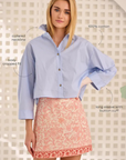 Hunter Bell Clark Button Down Shirt with specifications