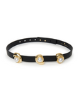 Lele Sadoughi Deco Swirl Station Belt full view