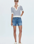 Pistola Andie Denim Short full body front