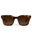 Krewe Celeste Maple and Crystal Polarized Sunglasses front by itself