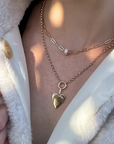 Thatch Astra Pave Necklace stacked