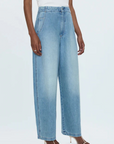 Pistola Lottie Barrel Leg Jean front view