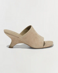 Shadow Mule Suede Sandal