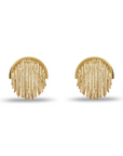 Lele Sadoughi Flapper Button Earring side by side
