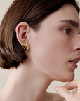Jenny Bird Portia Earrings on model