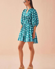 Omika Wren Print Mini Dress side