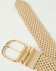 B-Low Belt Alexander Woven Belt flat lay detail