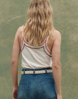 The Great the Beaded Slim Tank back