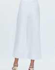 Pistola Lana Crop Vivid White back close up