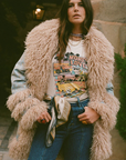 Spell Coastline Cruisin Shrunken Tee with jacket