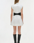 Simkhai Adler Belted Mini Dress back