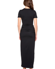 Susana Monaco Side Gathered Slit Dress back