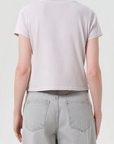 Agolde Adine Shrunken Tee in Rosewater back