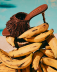 Simon Miller Fringe Playa Bamboo Heel on bananas