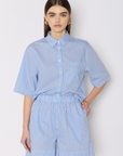 Berenice Pselin Stripe Pull on Short front