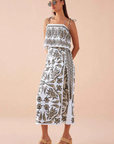 Omika Tillie Tie Shoulder Tank Vivi Sesame front/side