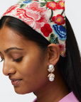 Lele Sadoughi Pearl Chloris Droplets on ear