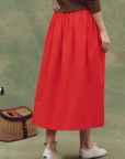 The Great the Viola Skirt back