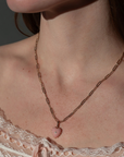 Thatch Isabel Pink Opal Charm on model