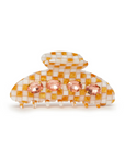 Lele Sadoughi Large Crystal Claw Clip by itself