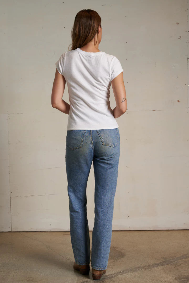 Sheryl Baby Tee White