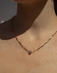 Thatch Astra Pave Necklace on model