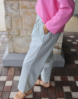 LNA Finley Pull On Stripe Pant side