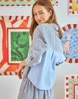 Hunter Bell Hudson Stripe Shirt back