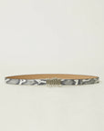 Vesna Mini Python Belt by itself