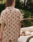 The Great the Square Pajama Short Cowboy back