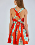 Hunter Bell Eileen Mini Dress back