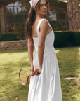 The Great the Day Break Dress White back close up